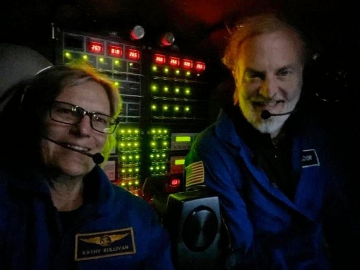 kathryn sullivan femme astronaute nasa submersible challenger deep