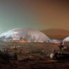 dome ville dubai mars martiene ville biodome concept architecte planete rouge