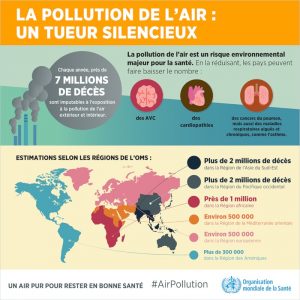 impacts pollution air santé