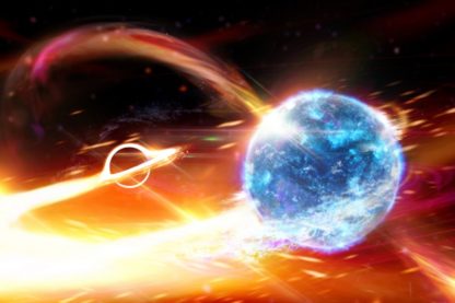 trou noir etoile neutrons ondes gravitationnelles