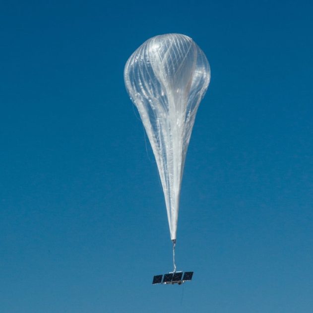 ballons stratosphériques connexion Internet