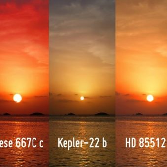 couchers soleil planetes