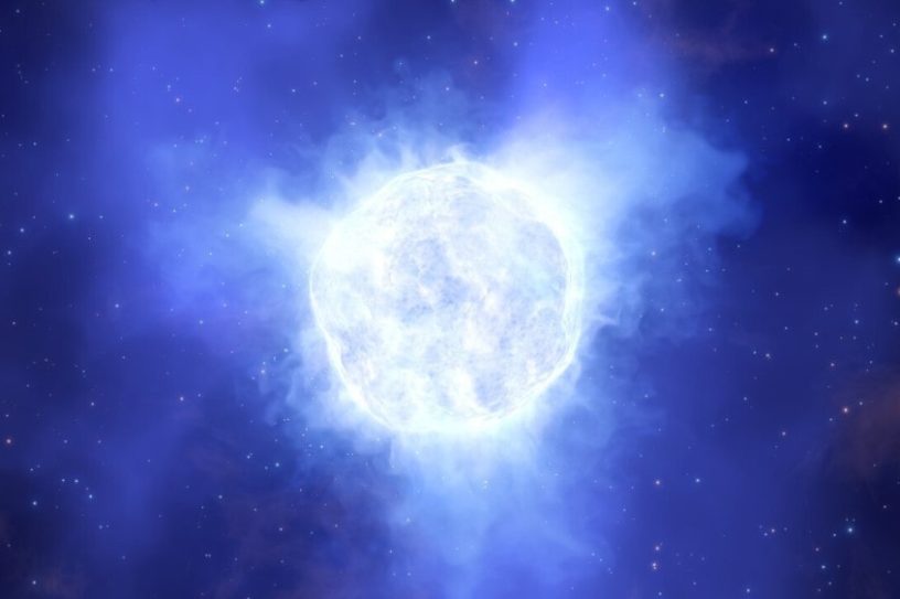 mystère disparition étoile massive