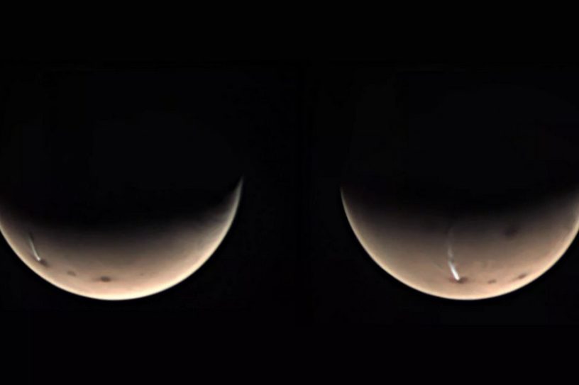 nasa nuage mars