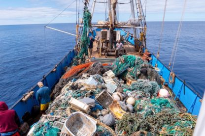 nettoyage déchets plastiques océan pacifique