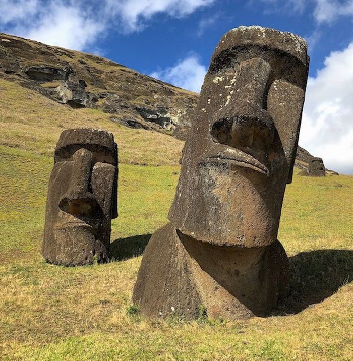 statues ile paque polynesiens amerindiens