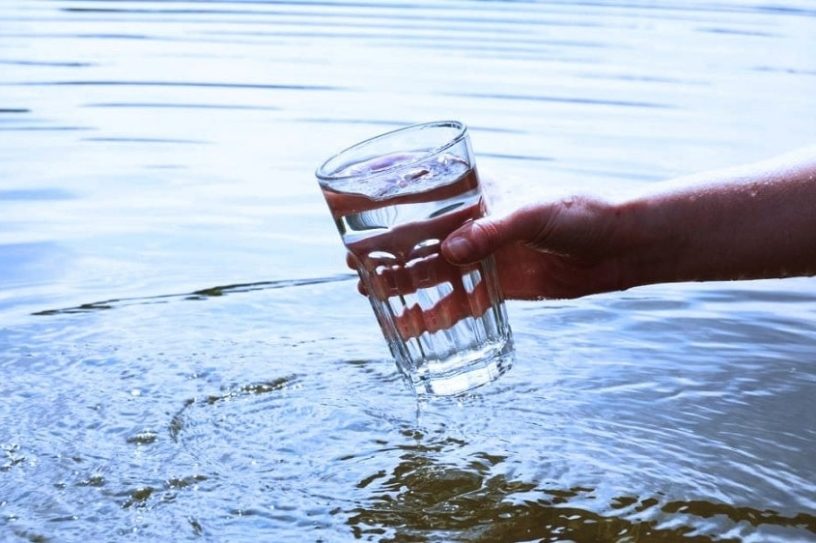 eau salee potable