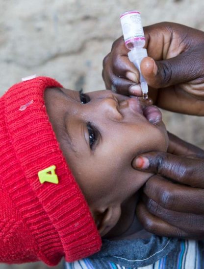 eradication poliovirus sauvage afrique