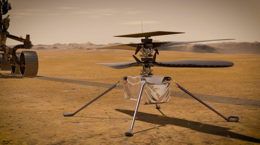 hélicoptère ingenuity exploration Mars NASA