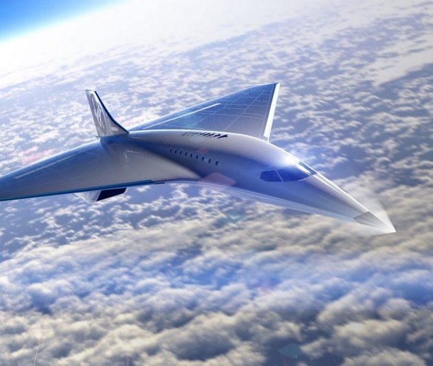 virgin galactic avion jet supersonique mach 3 concorde