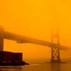 ciel californie orange apocalyptique 2020 pont