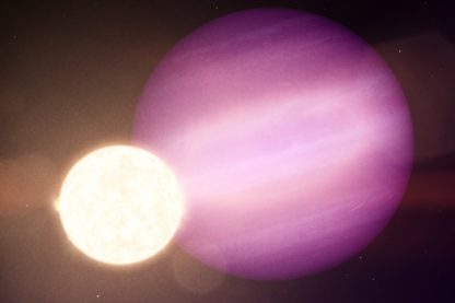 découverte première planète autour étoile naine blanche