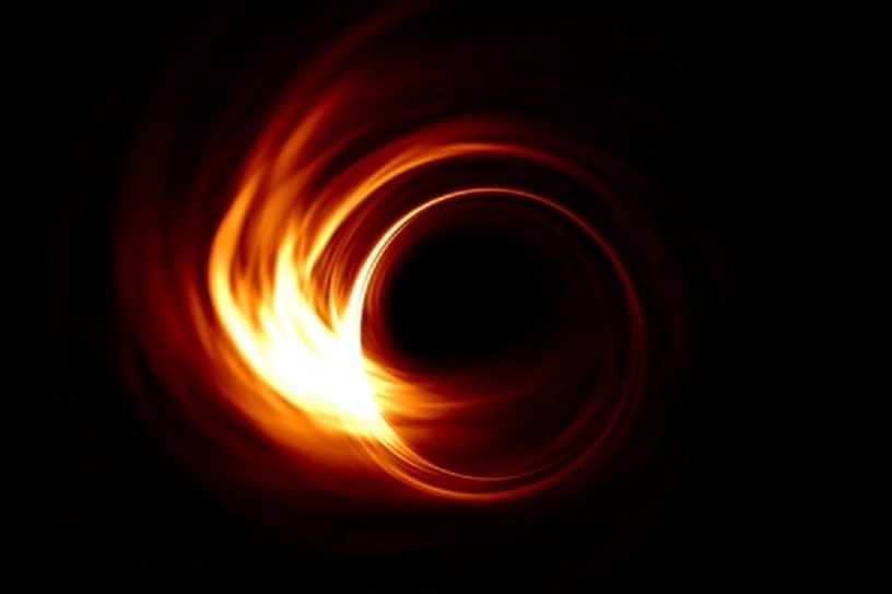 détection variations lumineuses autour horizon événements trou noir couv