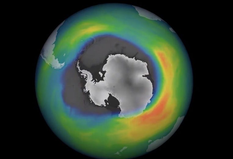 augmentation considérable trou couche d'ozone antarctique 2020 couv