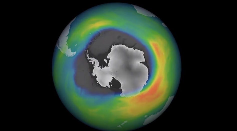 augmentation considérable trou couche d'ozone antarctique 2020 couv