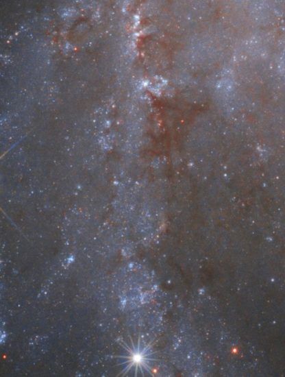 hubble capture images explosion étoile supernova