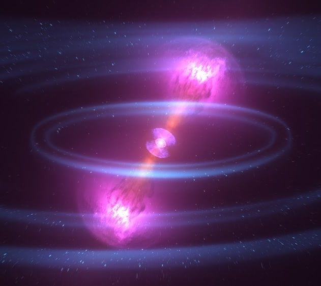 rayons X collision étoiles neutrons couv