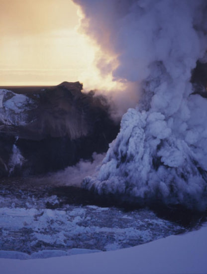 signes précurseurs éruption volcan islande grimsvotn