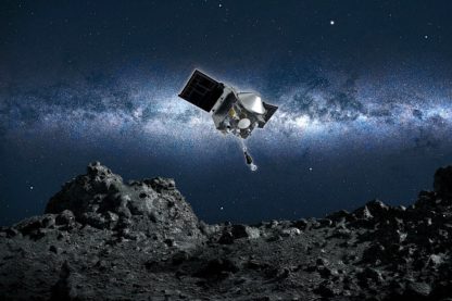 sonde osiris rex atterrit succes asteroide bennu cellecte echantillons
