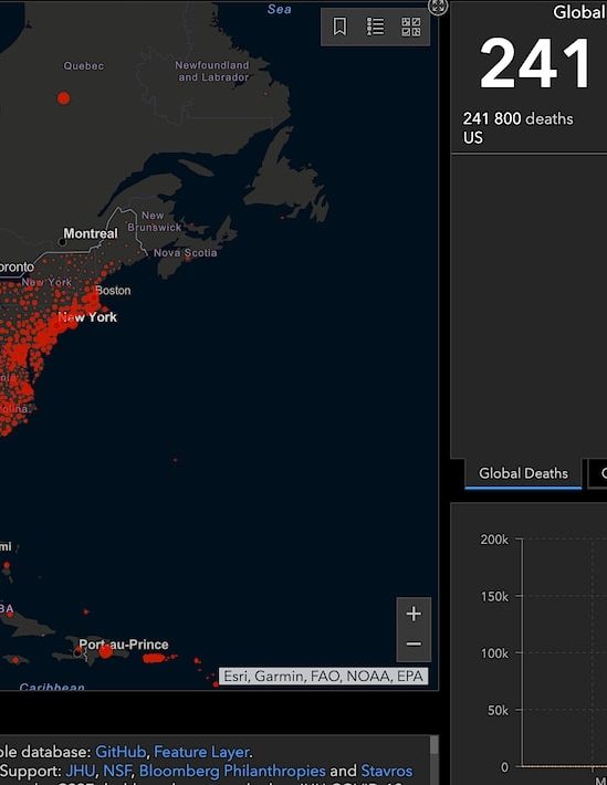 covid etats-unis enregistrent plus 200000 cas 24 heures