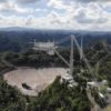 dégâts télescope arecibo démantèlement