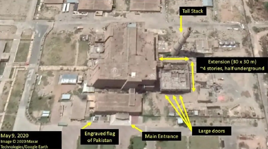 google earth revele possible usine armement nucleaire pakistan