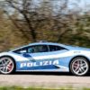 police italienne lamborghini huracan transport organes