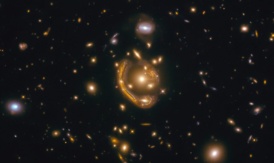 anneau fusion amas galaxies