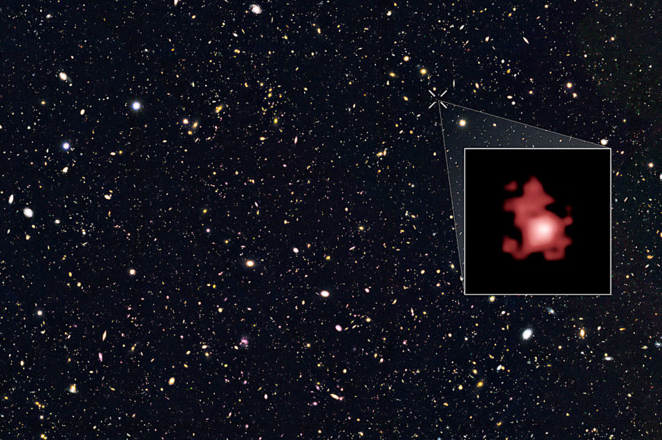 astronomes montrent nouvelle fois gn-z11 galaxie plus eloignee ancienne