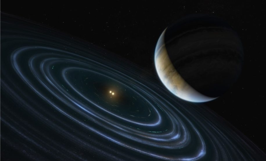 hubble detecte exoplanete proprietes orbitales inhabituelles