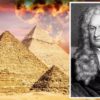 notes manuscrites isaac newton revelent obsession secret pyramides egyptes couv
