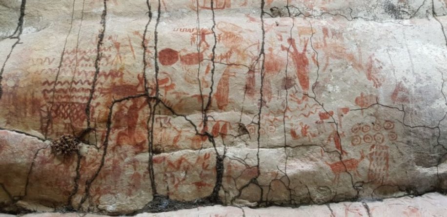 site peintures rupestres amazonie