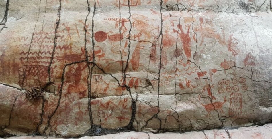 site peintures rupestres amazonie