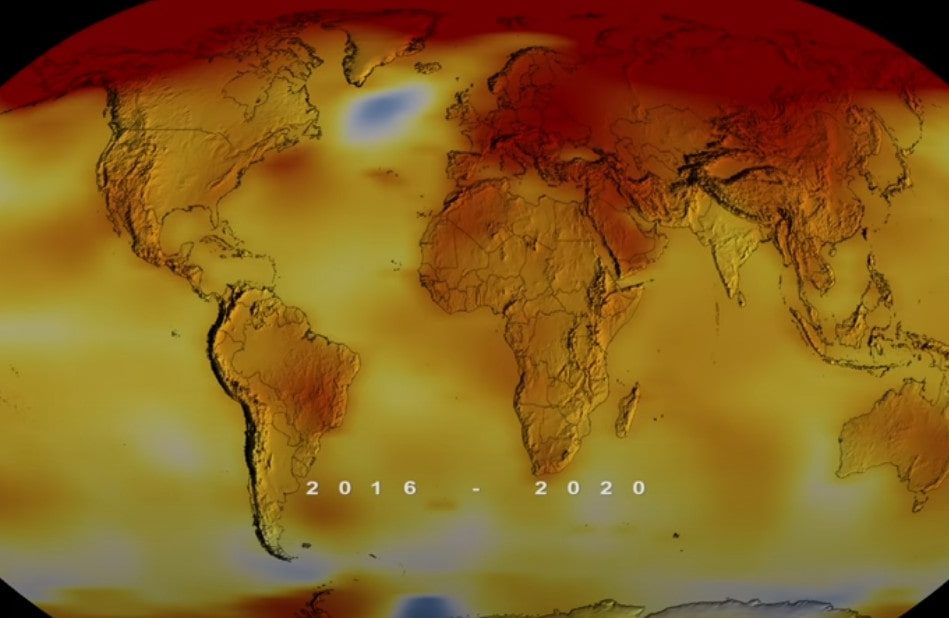 records températures mondiales 2020