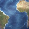 eloigement plaques atlantiques cause par remontees magma