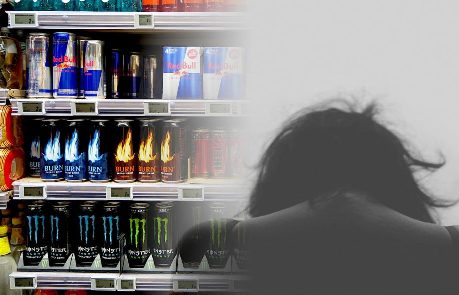 lien entre consommation boissons energisantes et depression anxiete stress
