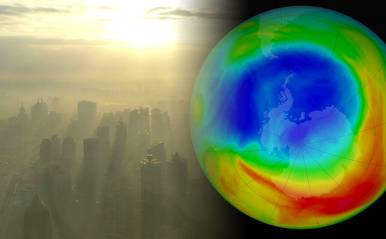 Фреоны и озоновый слой. Ozone layer.