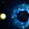 astrophysiciens detectent trou noir supermassif deplacant grande vitesse