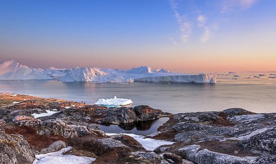 calotte glaciaire groenland fondu completement moins un million annees
