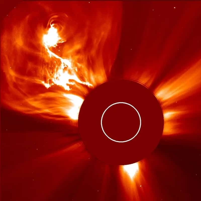 ejection masse coronale soleil