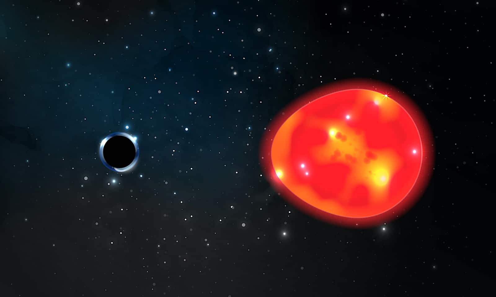 Découverte du trou noir le plus proche de la Terre, et l’un des plus petits connus à ce jour