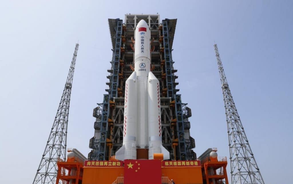 premier module station spatiale chinoise