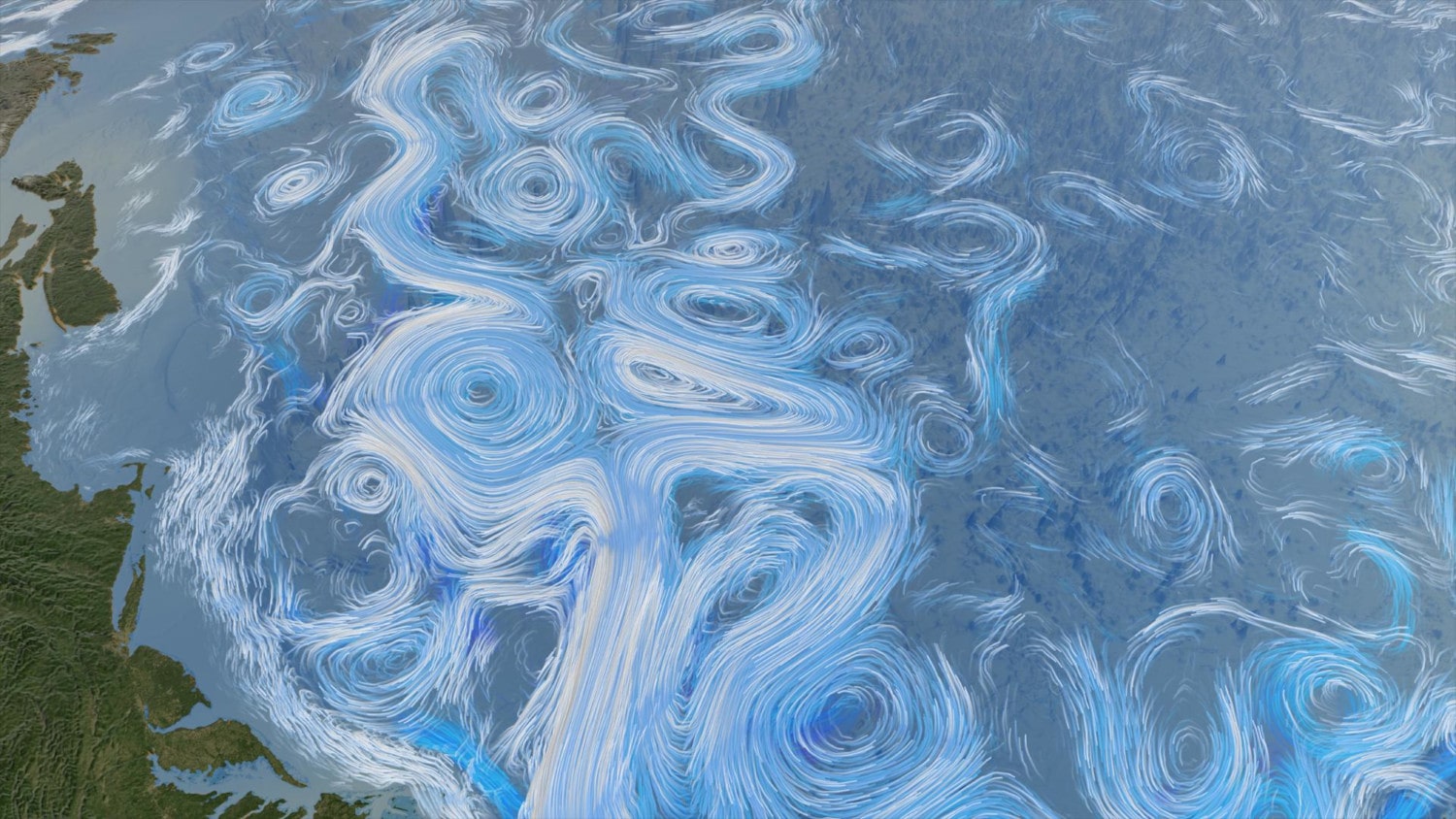 Les tourbillons océaniques se font plus intenses et pourraient affecter le climat