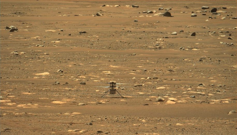 vidéo HD vol Ingenuity Mars