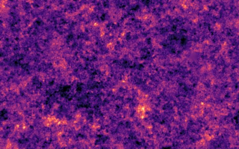 carte matiere noire univers observable densites