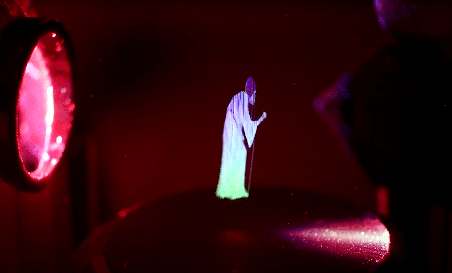 chercheurs creent hologrammes realistes se deplacant dans les airs couv