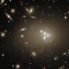 hubble capture epoustouflante photo amas galactique abell 3827