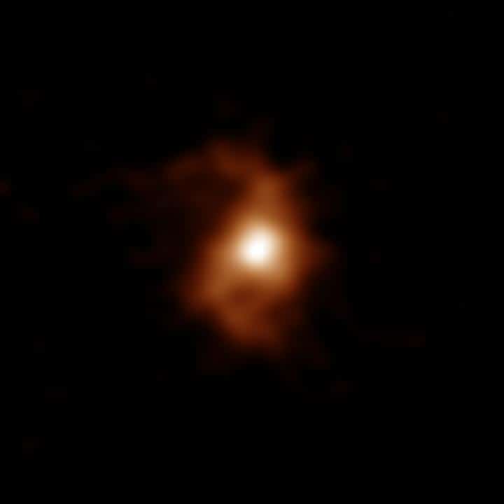 image galaxie spirale alma BRI 1335-0417