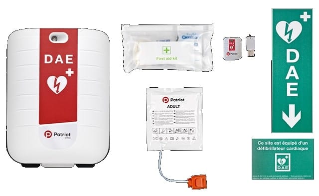 image pack defibrillateur automatique externe