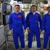 astronautes mission shenzhou investissent station spatiale tiangong3